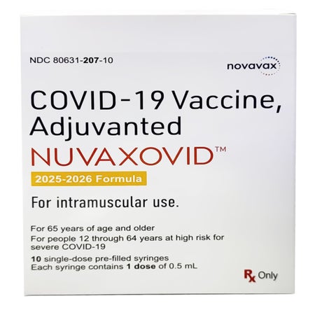 Nuvaxovid 2025 - 2026 COVID-19 Vaccine Injection 0.5 mL Indicated for People 12 Years of Age and Older