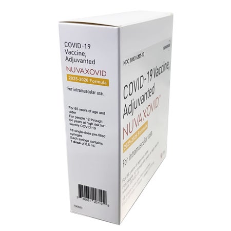 Nuvaxovid 2025 - 2026 COVID-19 Vaccine Injection 0.5 mL Indicated for People 12 Years of Age and Older