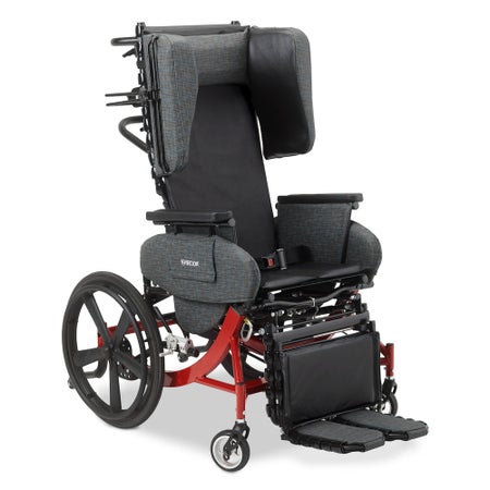 Tilt-In-Space Wheelchair Synthesis Footrest 20 Inch Seat Width Adult