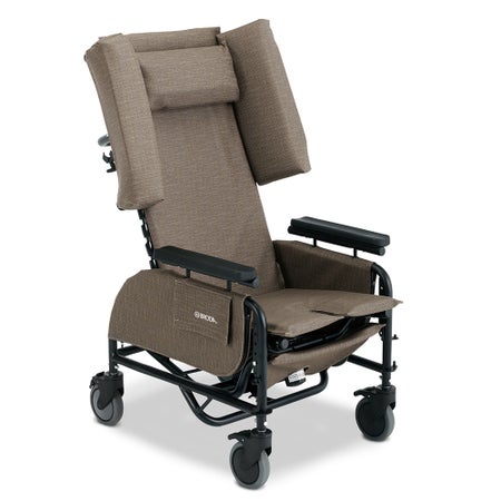 Tilt-In-Space Wheelchair Latitude Pedal Desk Length Arm Black Upholstery 20 Inch Seat Width Adult 250 lbs. Weight Capacity