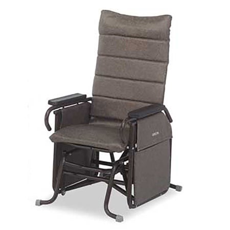 Tranquille Glider Chair Broda 18 Inch Height Powder Coated Steel Frame