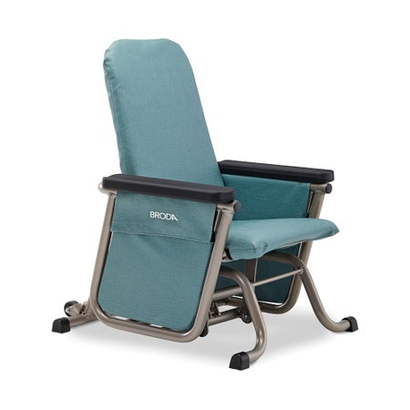 Pediatric Glider Chair Broda 12 Inch Height Powder Coated Steel Frame