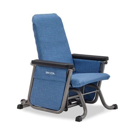 Pediatric Glider Chair Broda 12 Inch Height Powder Coated Steel Frame