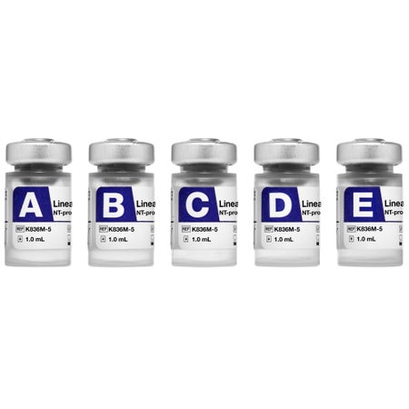 Linearity Set Audit® MicroControls™ N-Terminal Pro-Brain Natriuretic Peptide (NT-proBNP) 5 X 1 mL For Abbott Systems