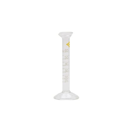 Graduated Cylinder EZY Dose® Single Scale (60 mm) Glass