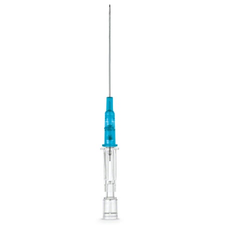 Peripheral IV Catheter Introcan Safety® 2 22 Gauge PUR Winged Hub Blood Control Passive Safety