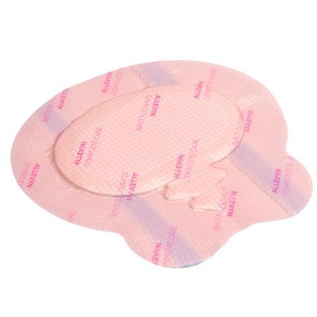 Foam Dressing Allevyn Complete Care 6.8 X 6.9 Inch With Border Film Backing Silicone Adhesive Sacral Sterile