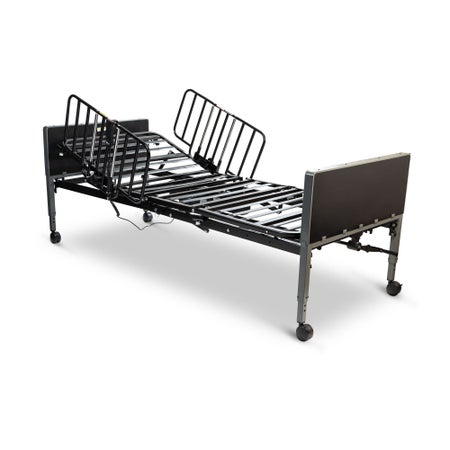 Electric Bed MedaCure® Full Electric 87 Inch Length Slat Deck 3 Functions 9 to 23 Inch Height Range