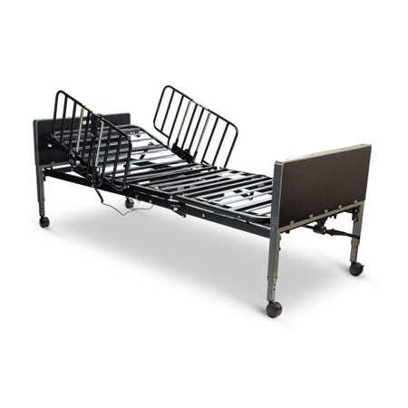 Electric Bed MedaCure® Full Electric 87 Inch Length Slat Deck 3 Functions 9 to 23 Inch Height Range