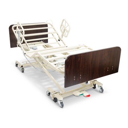 Electric Bed MedaCure® Full Electric 80 to 84 Inch Length Slat Deck 8 Functions 7 to 30 Inch Height Range