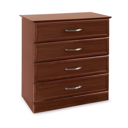 Resident Room Dresser Medacure Inc Cherry 30 W X 16 D X 34 H Inch 4 Drawers Without Shelves Without Doors
