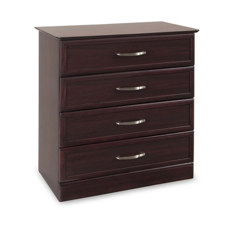 Resident Room Dresser Medacure Inc Mahogany 30 W X 16 D X 34 H Inch 4 Drawers Without Shelves Without Doors