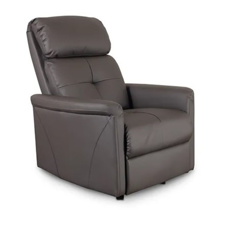 Non Rocking Recliner MedaCure® Light Gray Vinyl 330 lbs. Weight Capacity