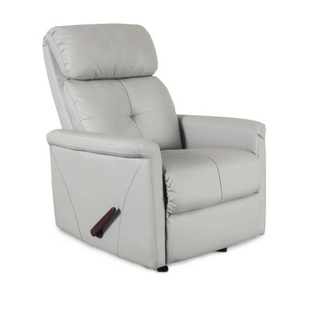 Rocking Recliner MedaCure® Gray Vinyl 330 lbs. Weight Capacity