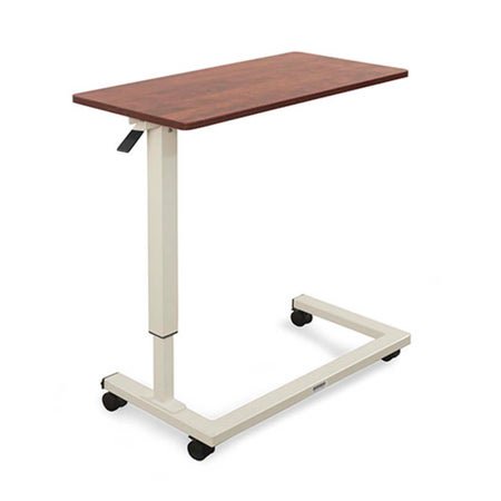 Overbed Table MedaCure® Non-Tilt Top Spring Assisted Lift 28 to 45 Inch Height Range