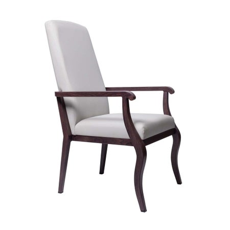 Arm Chair MedaCure® Gray Fixed Arms Vinyl 500 lbs. Weight Capacity