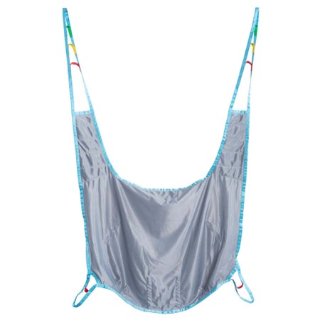 Patient Sling - Divided Leg MedaCure® 4 Point Cradle Without Head Support Loop Attachment 2X-Large 850 lbs. Weight Capacity