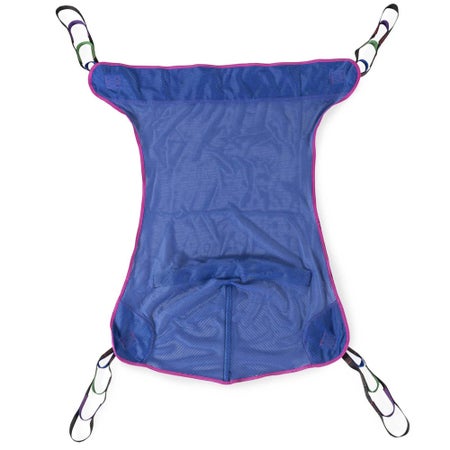Full Body Sling MedaCure® 4 Point Cradle With Head Support Loop Attachment Large 660 lbs. Weight Capacity