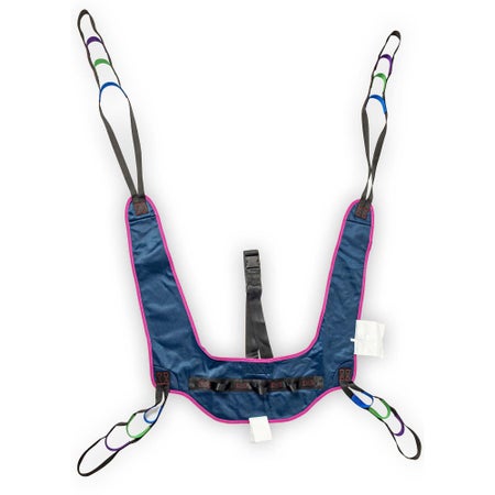 Toileting Sling MedaCure® 4 Point Cradle Without Head Support Loop Attachment Large 660 lbs. Weight Capacity