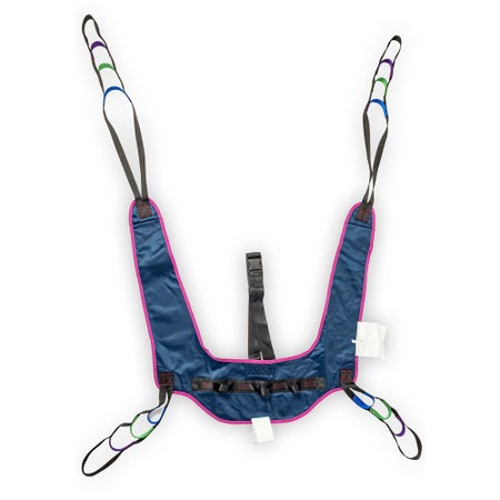 Toileting Sling MedaCure® 4 Point Cradle Without Head Support Loop Attachment Medium 660 lbs. Weight Capacity