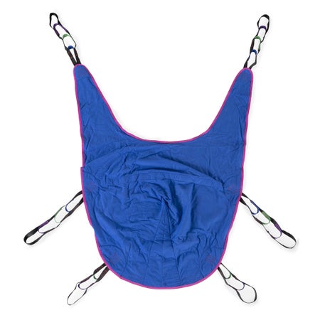 Patient Sling - Divided Leg MedaCure® 6 Point Cradle Without Head Support Loop Attachment X-Large 660 lbs. Weight Capacity