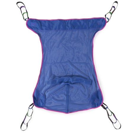 Full Body Sling MedaCure® 4 Point Cradle With Head Support Loop Attachment X-Large 660 lbs. Weight Capacity