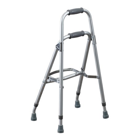 Side Step Folding Walker Lightweight MedaCure® 300 lbs. Weight Capacity 28-1/2 to 35-1/2 Inch Height