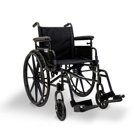 Wheelchair MedaCure® Swing-Away Footrest 20 Inch Seat Width