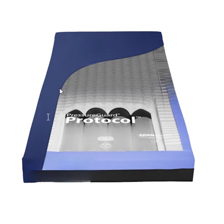 Mattress Coverlet PressureGuard® Protocol™ Coverlet 42 W X 84 L Inch For PressureGuard Mattress System