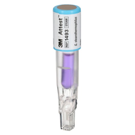 Sterilization Biological Indicator Vial Attest™ Super Rapid Readout Steam 24 Minute Processing Time