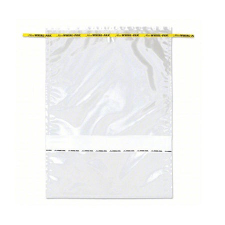 Lab Sample Bag Whirl-Pak® 15 X 20 Inch Wire Tab Closure Unprinted Sterile