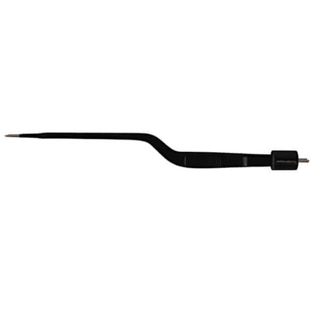 Bipolar Forceps Gerald 7-1/4 Inch Length OR / Surgical Grade Silver Alloy Tips NonSterile NonLocking Thumb Handle Straight 1 mm Wide Tips