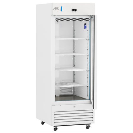 Upright Refrigerator ABS® Laboratory Use 26 cu.ft. 1 Glass Swing Door Cycle Defrost