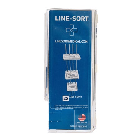 IV Line Organizer For IV Therapy