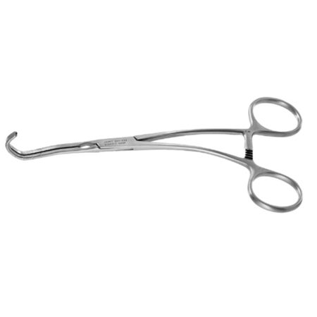Anastomosis Clamp Jarit® Cooley-Derra 6-1/2 Inch Length German Stainless Steel