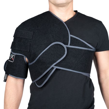 Hot / Cold Therapy Wrap Therm-X® Hand / Wrist One Size Fits Most Ripstop Nylon / Waterproof Backing Reusable