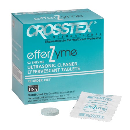Ultrasonic / Enzymatic Solution EfferZyme™ Tablet 52 Tablets Box Mint Scent