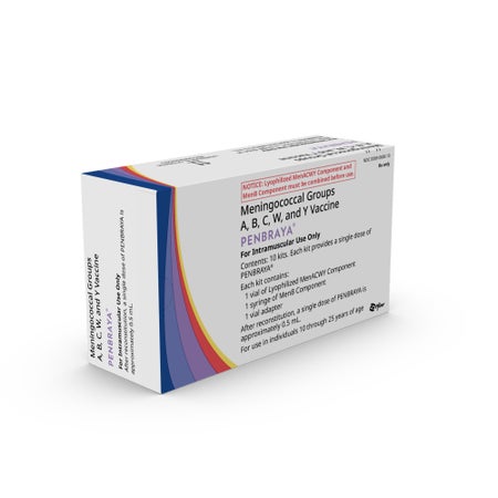 PENBRAYA™ Meningococcal Groups A, B, C, W, and Y Vaccine Injection 0.5 mL