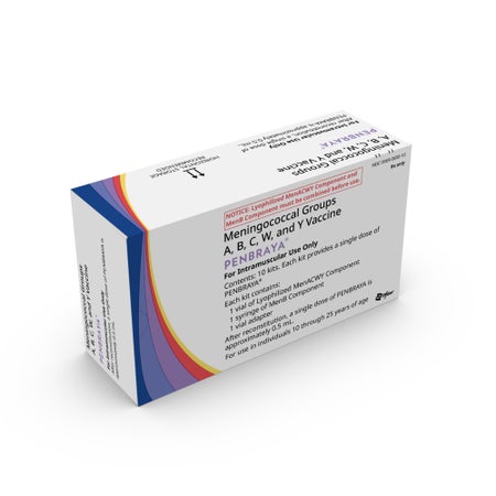 PENBRAYA™ Meningococcal Groups A, B, C, W, and Y Vaccine Injection 0.5 mL