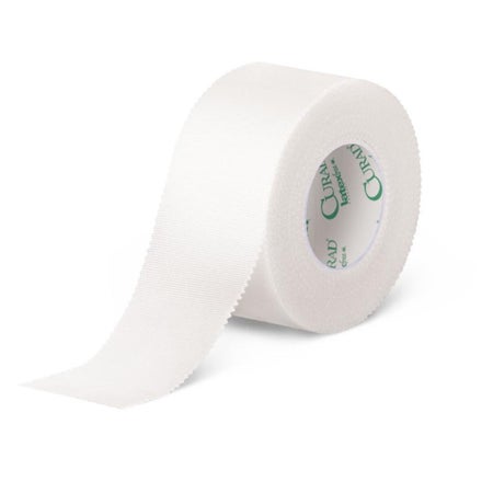 Medical Tape Curad® White 1 Inch X 1-1/2 Yard Silk-Like Cloth NonSterile