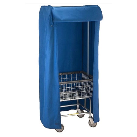 Support Frame and Cover Blue Nylon Cover / Zinc Frame 27 L X 23 W X 62 H Inch Hook and Loop Closure
