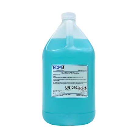 Hematology Reagent Quicklink III™ Methanol / Fast Green FCF ACS Grade 99 to 100% 1 gal.