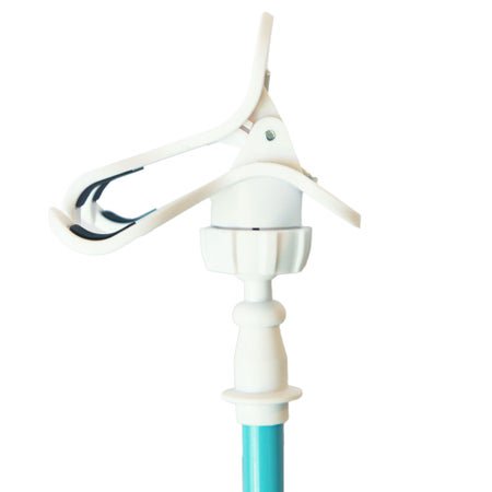 Feeding Tube / Infusion Bag Holder FreeArm® Muscle Blue For Feeding Bags, Gravity Sryinges, Lightweight Feeding Pumps