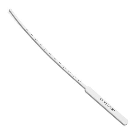 Uterine Sound Gynex® Sims 4 mm OD X 6-1/2 Inch Length Bulbed Tip