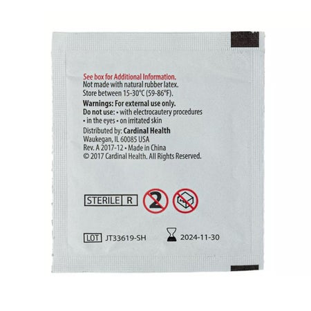 Saline Cleansing Towelette Cardinal Health™ Individual Packet Unscented 1 Count