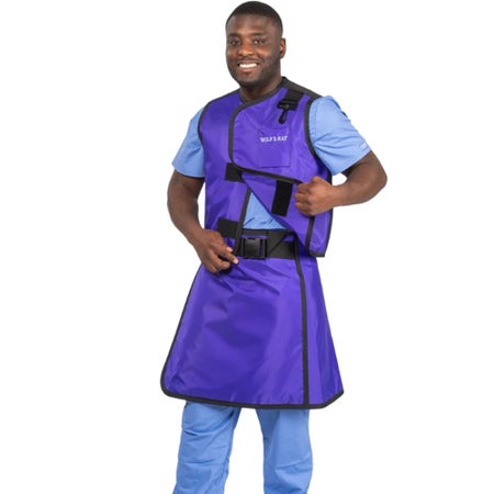 X-Ray Vest / Skirt Purple Large