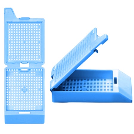 Biopsy Cassette PathFlow® Acetal Blue
