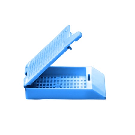 Biopsy Cassette PathFlow® Acetal Blue