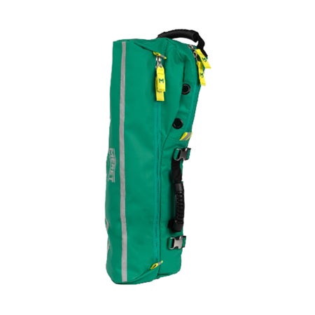 Oxygen Backpack GO2 PRO XL Green Infection Control Material 5-1/2 X 8-1/2 X 23 Inch
