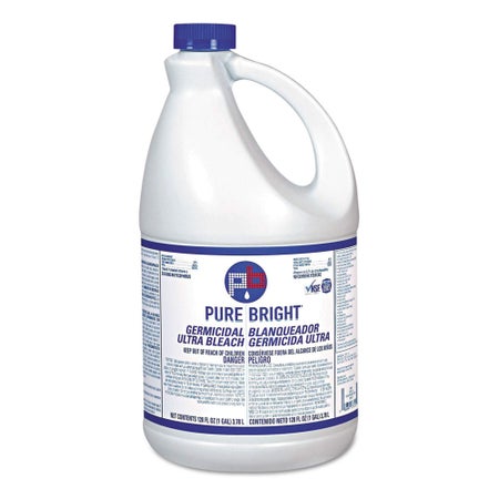 Bleach Pure Bright Germicidal Manual Pour Liquid 1 gal. Jug Chlorine Scent NonSterile